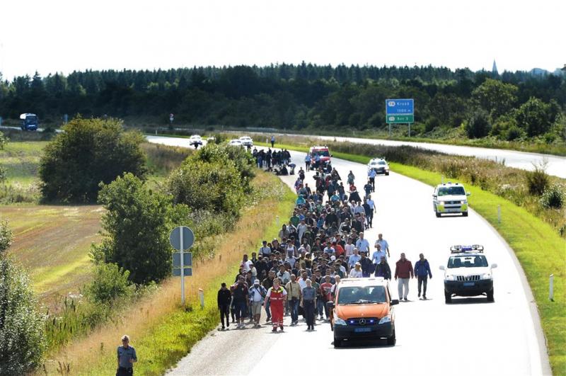 Denemarken worstelt met vluchtelingenstroom