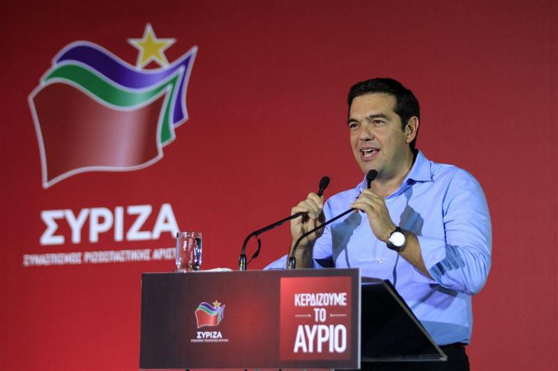 Syriza nog steeds aan kop in Griekenland