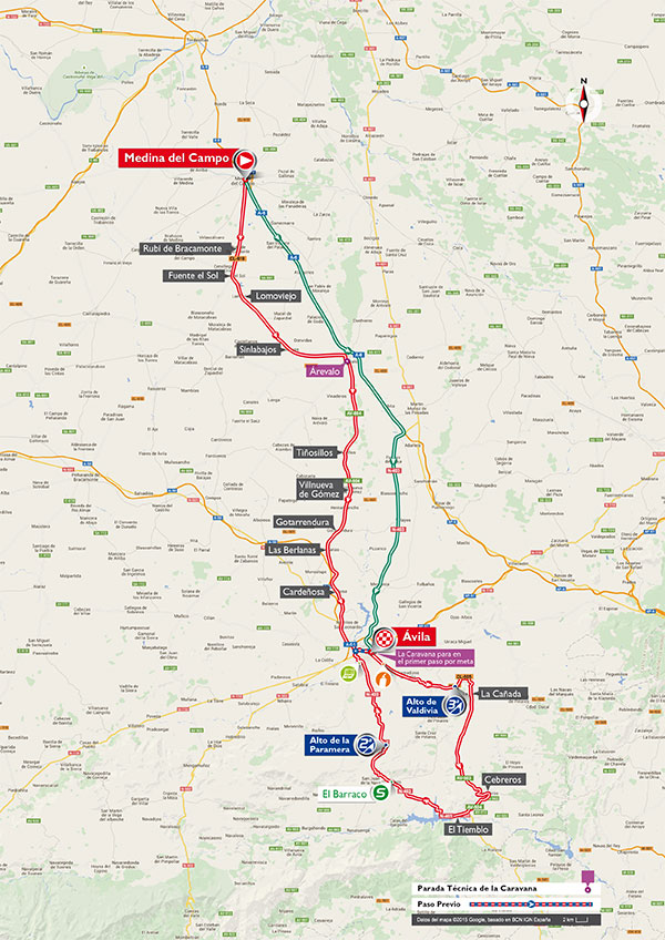 De gestrekte route van etappe 19 (Afbeelding: letour.fr)