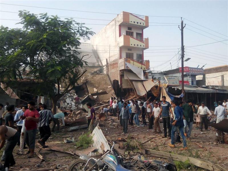 Tientallen doden door explosies India