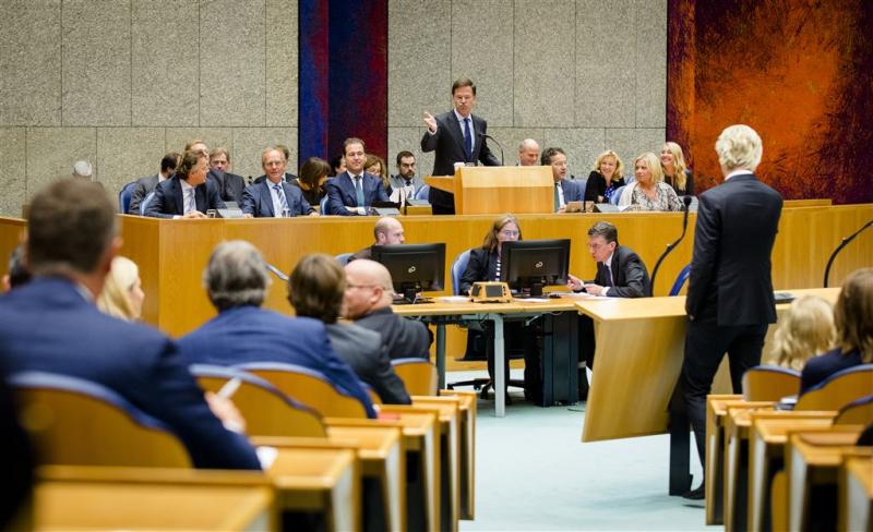 Rutte en Wilders botsen over vluchtelingen