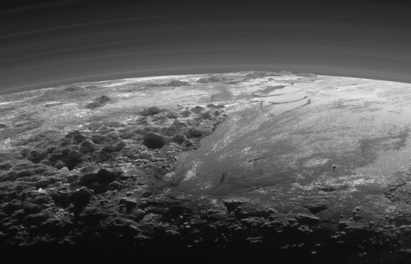 Pluto van dichtbij (Foto: Nasa.gov)