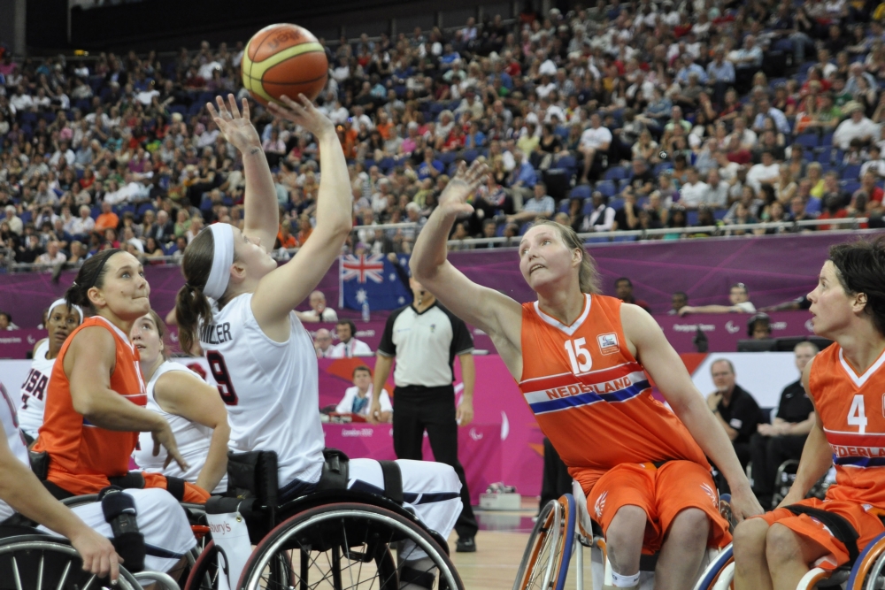 Mariska Beijer (15) speelde in 2012 ook al op de Paralympische Spelen, waar Nederland het brons veroverde (PRO SHOTS/Zuma Sports Wire)
