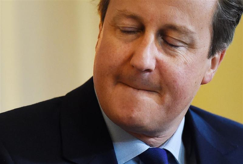 Cameron reageert met grap op varkensverhaal
