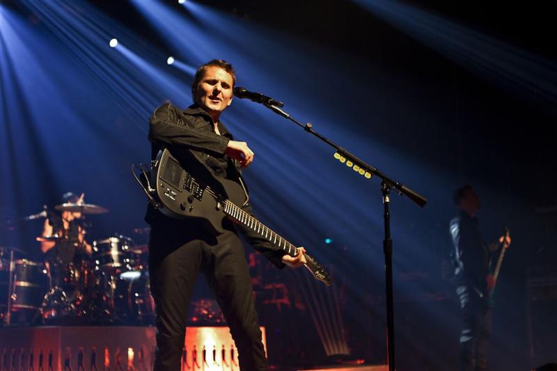 Muse geeft derde concert in Nederland
