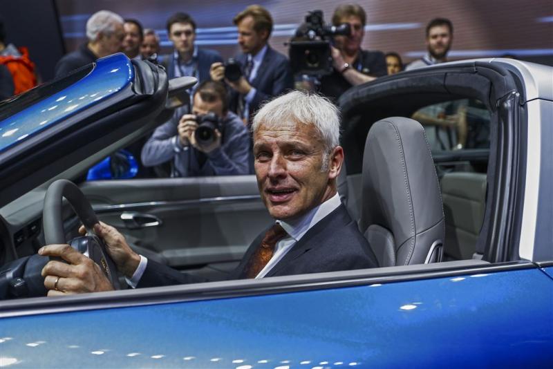 VW benoemt Matthias Müller tot nieuwe topman