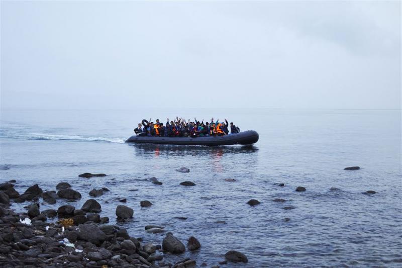 VN: per dag 8000 vluchtelingen naar Europa