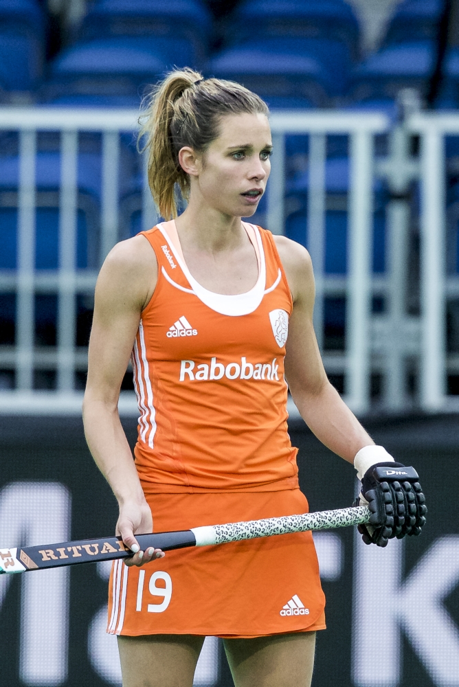 Ellen Hoog schoot Nederland naar de groepswinst in de halve finaleronde van de World League (PRO SHOTS/Menno Ringnalda)