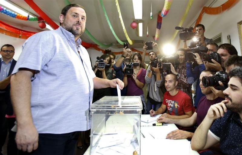 Record opkomst in verkiezingen Catalonië