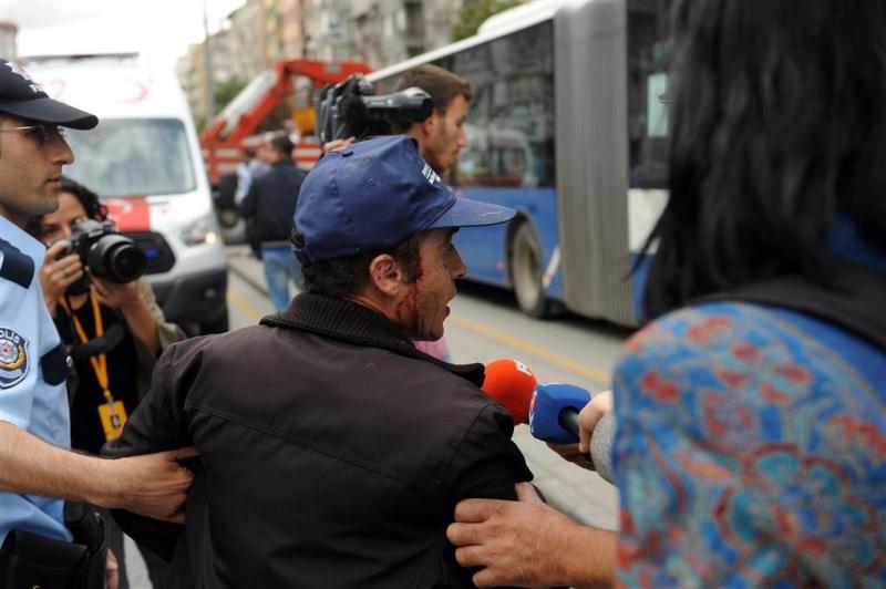 Veel slachtoffers door busongeluk Ankara