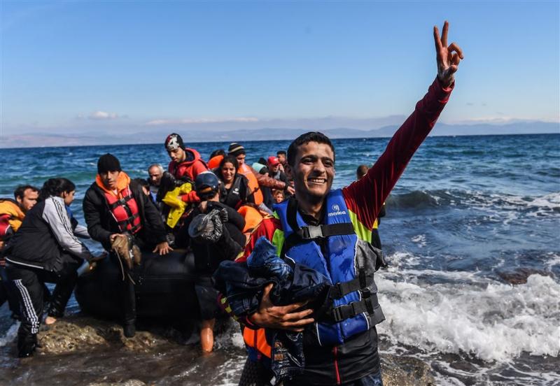 208.000 vluchtelingen via Lesbos naar EU