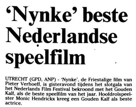 Uit de Leeuwarder Courant van 29 september 2001