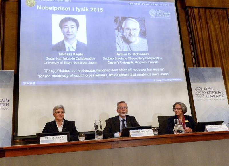 Nobelprijs voor Natuurkunde naar tweetal