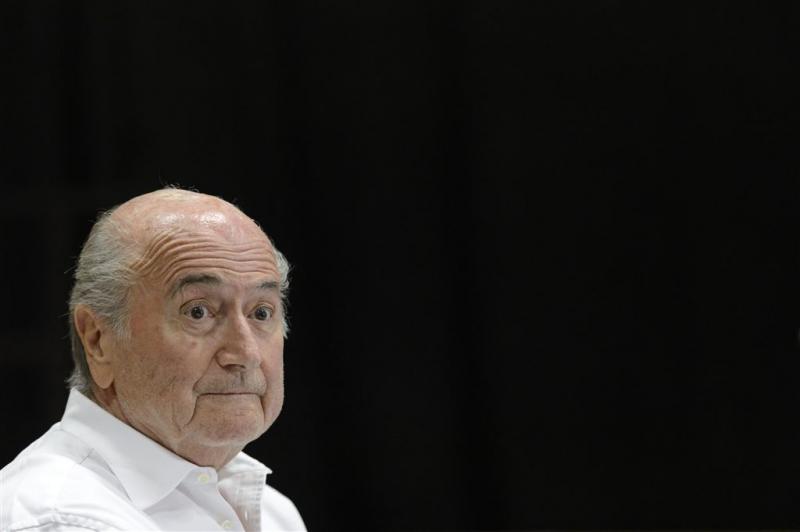 Blatter blijft er kalm onder