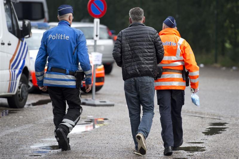 Politie België pakt 352 migranten op