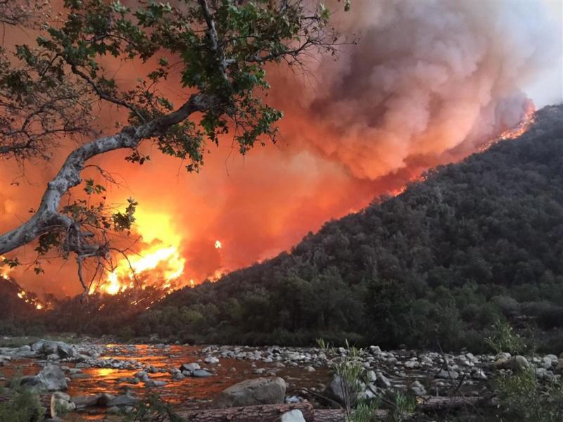 Branden Californië na maand geblust