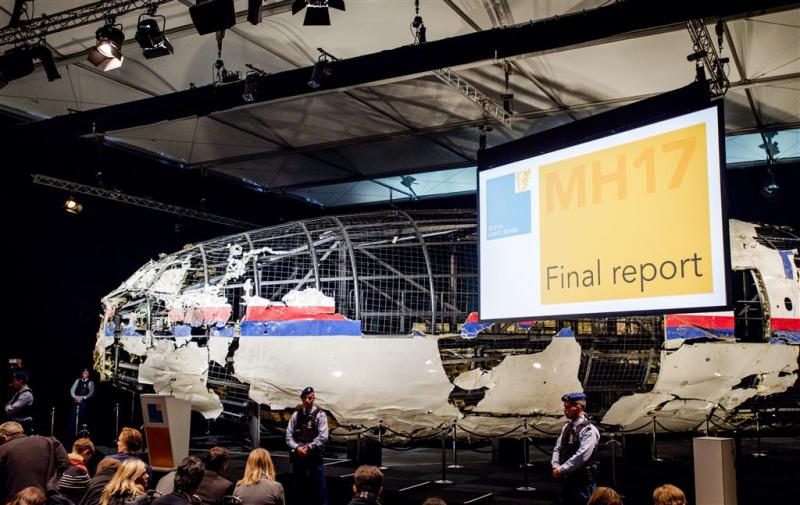 Reconstructie toont flarden MH17-toestel