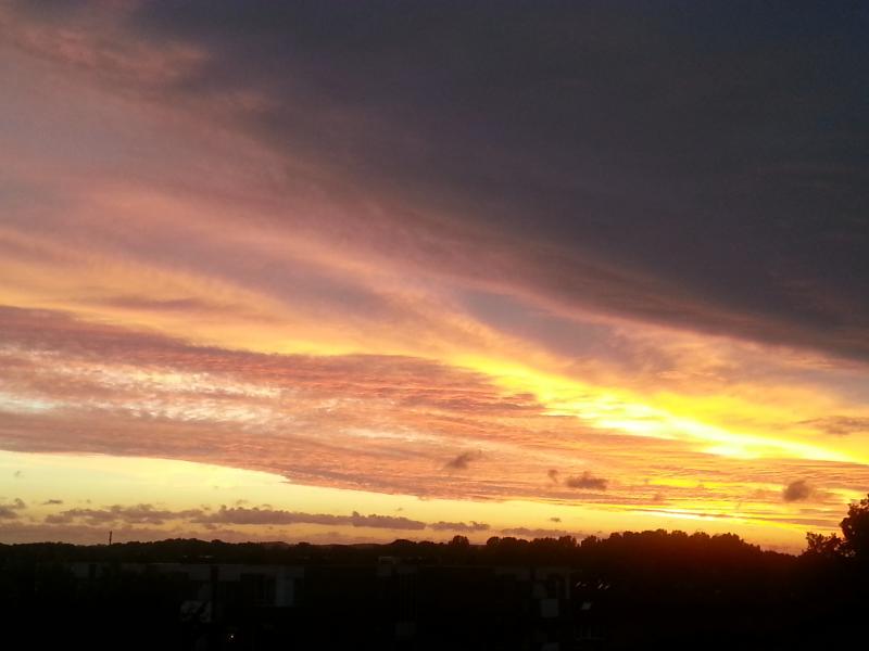 Zonsondergang Alkmaar  (Foto: Papabear)