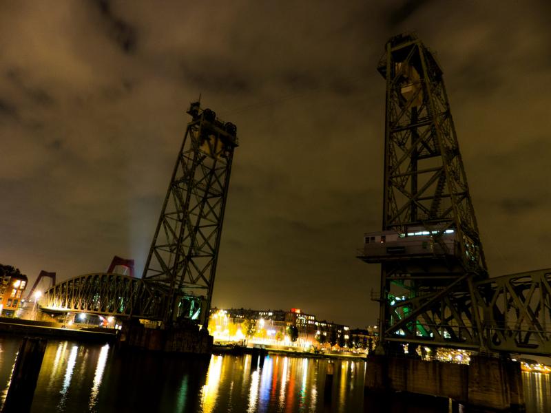 Rotterdam by night