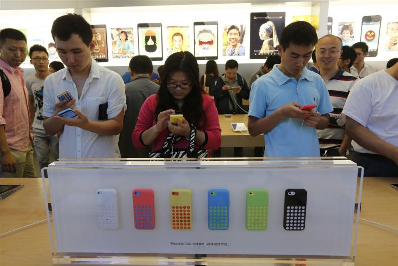 Verkopen China helpen Apple vooruit