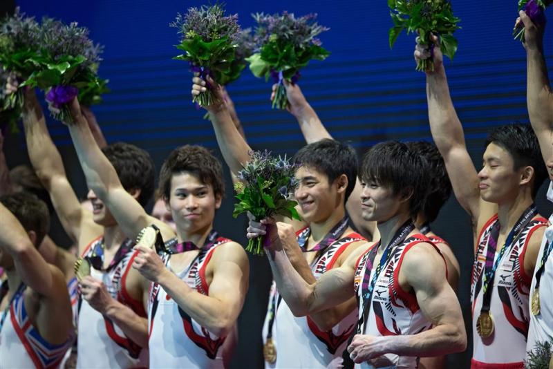 Japanse turners eindelijk wereldkampioen