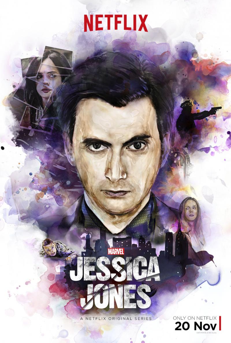 Eerste poster toont Jessica Jones' Killgrave