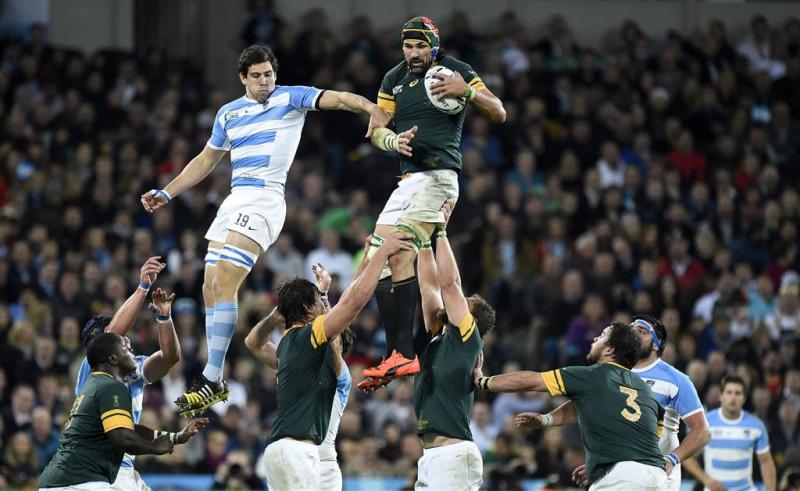 Zuid-Afrikaanse rugbyers derde op WK