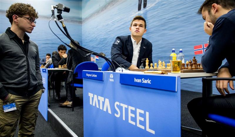 Carlsen en Giri weer in Tata Steel Chess