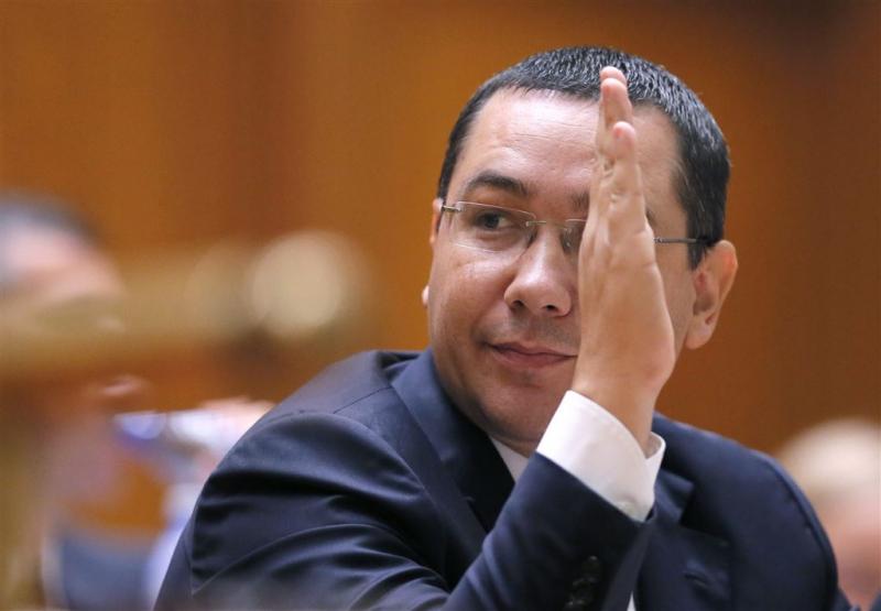 Roemeense premier Ponta treedt af
