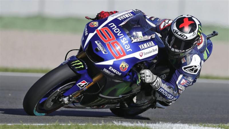 Lorenzo op pole in beslissende race MotoGP
