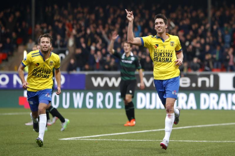Cambuur kon ondanks twee goals van Barto niet winnen van Groningen (Pro Shots/Henk Jan Dijks)