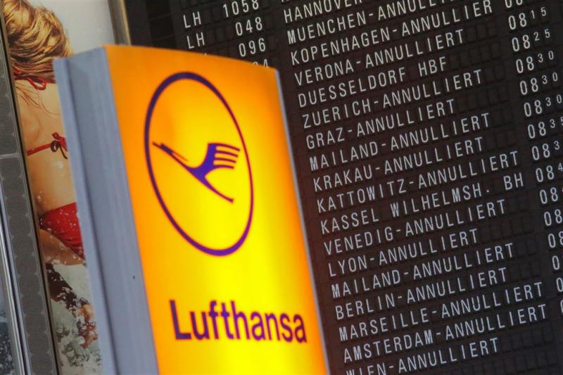 'Staking Lufthansa kost Duitse economie geld'