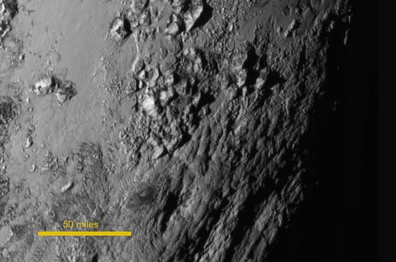 'Bergen op Pluto zijn ijsvulkanen'
