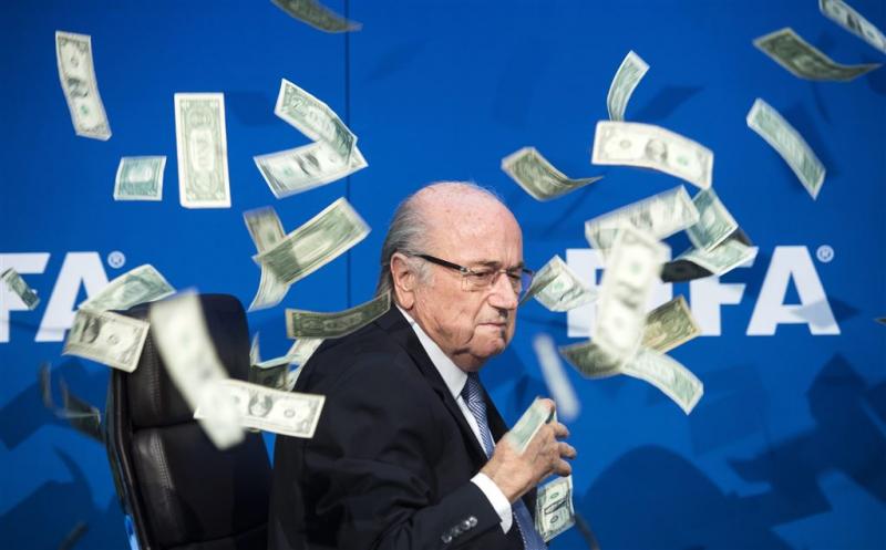'Blatter getroffen door zenuwinzinking'