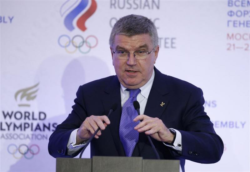 IOC-baas Bach rekent op Russen in Rio