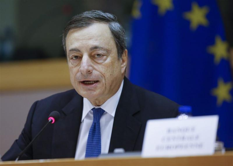 Draghi: duidelijke risico's economie eurozone