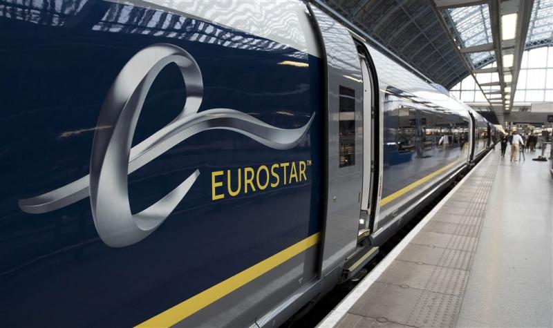 Reizigers nacht vast in Eurostar na botsing