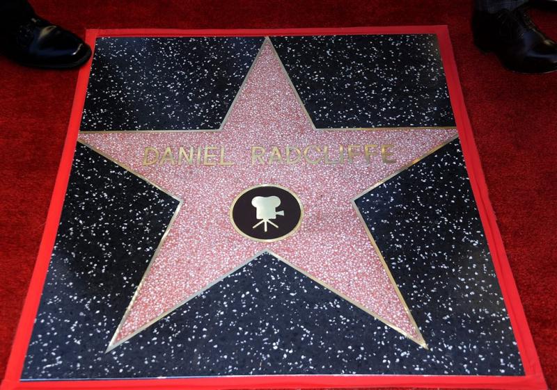 Daniel Radcliffe onthult Walk Of Fame-ster