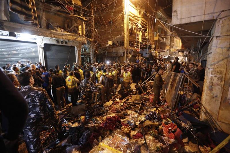Dodental aanslagen Beiroet verder opgelopen