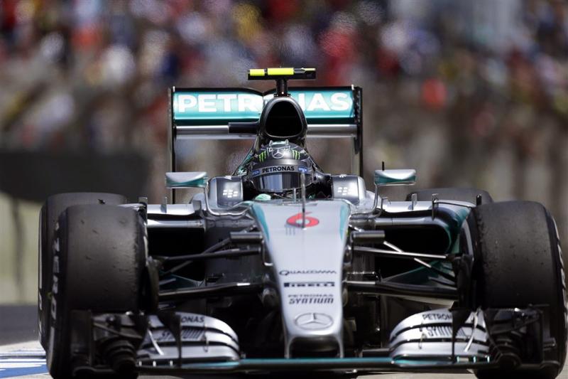 Rosberg wil Hamilton voorblijven in Brazilië