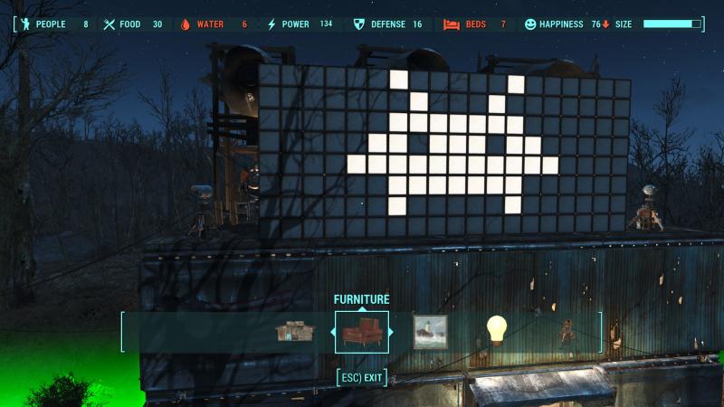 Fallout 4 space invaders