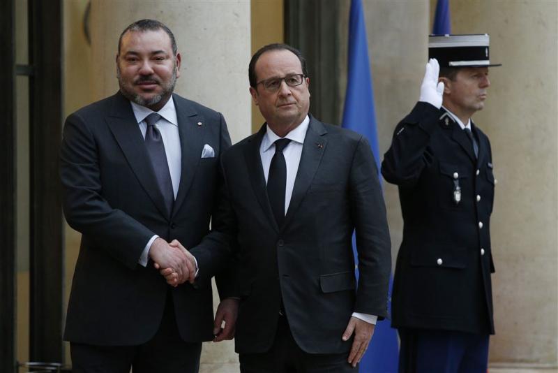 Hollande bedankt Marokkaanse koning voor hulp