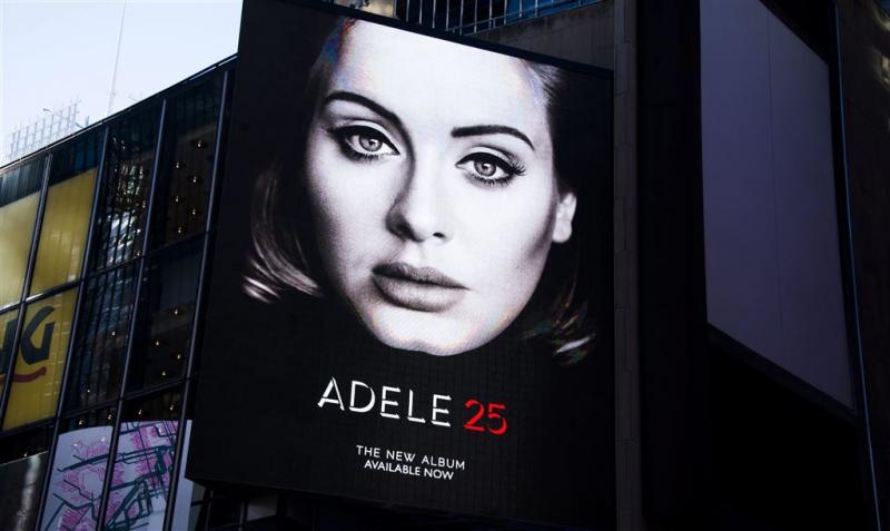 Adele op weg naar verkooprecord in VS