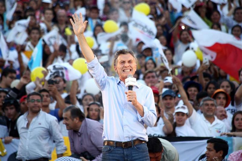 Mauricio Macri nieuwe president Argentinië