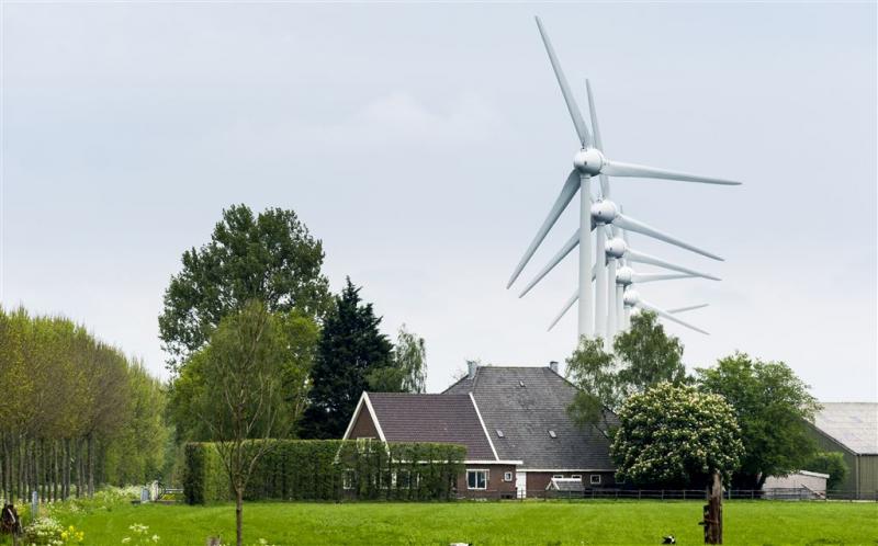 Helft doel windenergie op land behaald