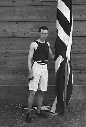 James Connolly, de eerste olympisch kampioen in de moderne tijd (WikiCommons/Jonel)