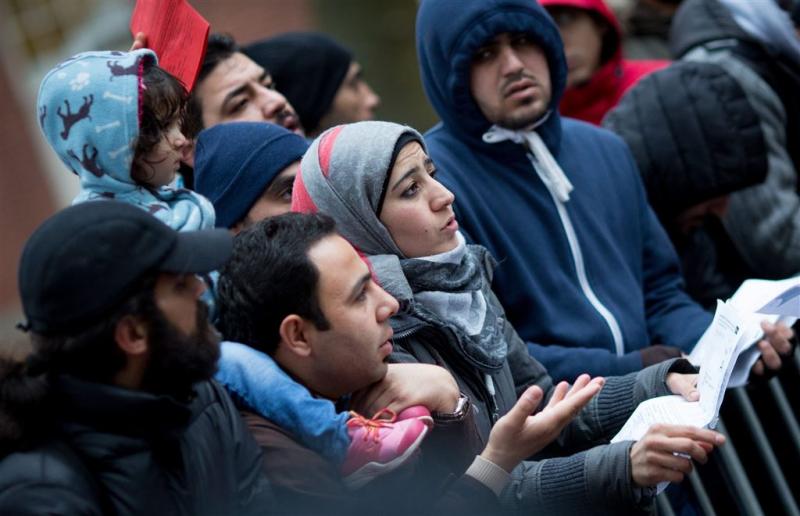 Meer dan miljoen vluchtelingen naar Duitsland