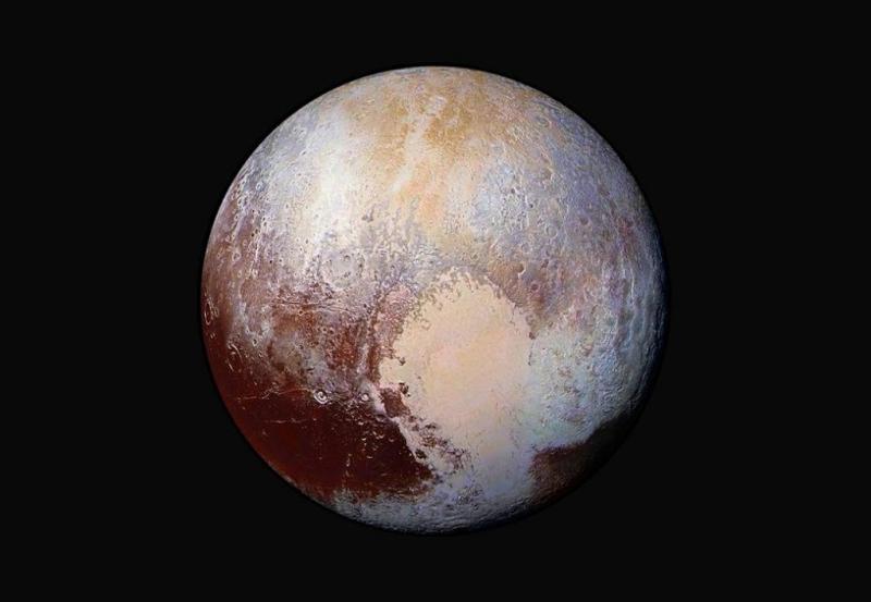 NASA geeft scherpste foto's Pluto vrij