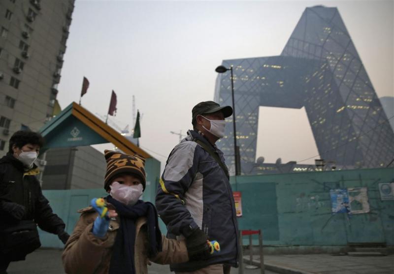 Hoogste alarmfase smog Peking