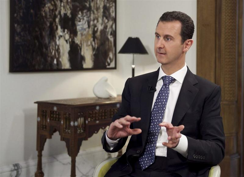 Assad weigert te praten met 'terroristen'